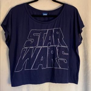 Star Wars Logo Crop Top